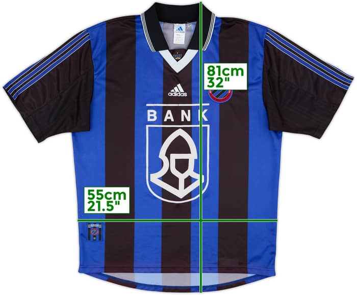 1998-99 Club Brugge Home Shirt - 8/10 - (L)
