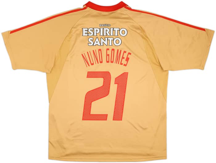 2004-05 Benfica Third Shirt Nuno Gomes #21 - 8/10 - (XL)