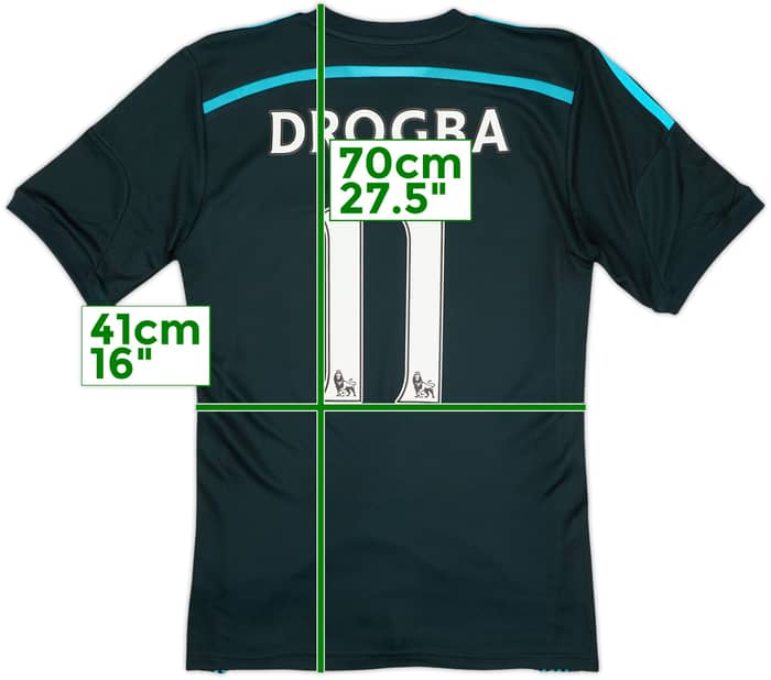 2014-15 Chelsea Third Shirt Drogba #11 - 9/10 - (S)