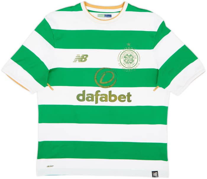 2017-18 Celtic 'Lisbon Lions 50th Anniversary' Home Shirt Dembele #10 - 5/10 - (S)
