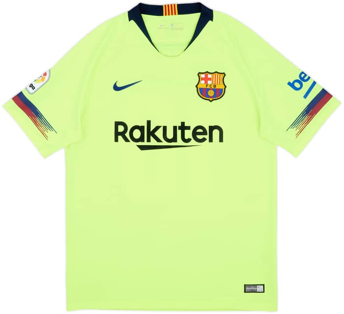 2018-19 Barcelona Visitante Camiseta Messi #10 - 8/10 - (M)
