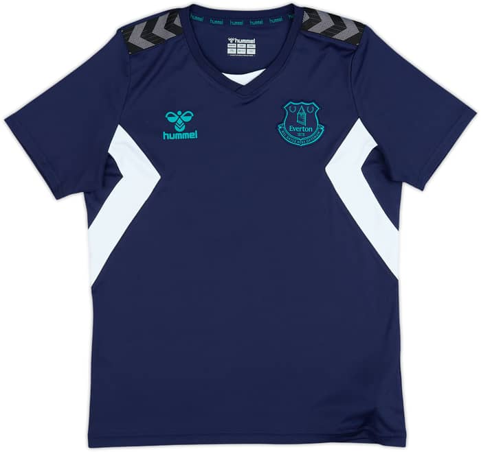 2023-24 Everton Hummel Training Shirt - 9/10 - (M.Boys)
