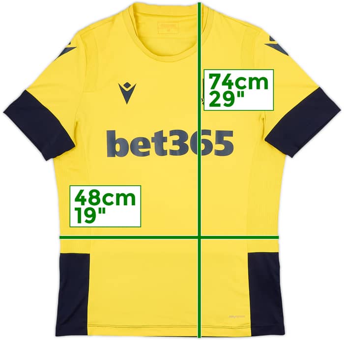 2020-21 Stoke City Macron Training Shirt - 4/10 - (M)