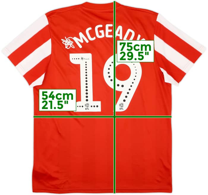 2018-19 Sunderland Home Shirt McGeady #19 - 8/10 - (L)