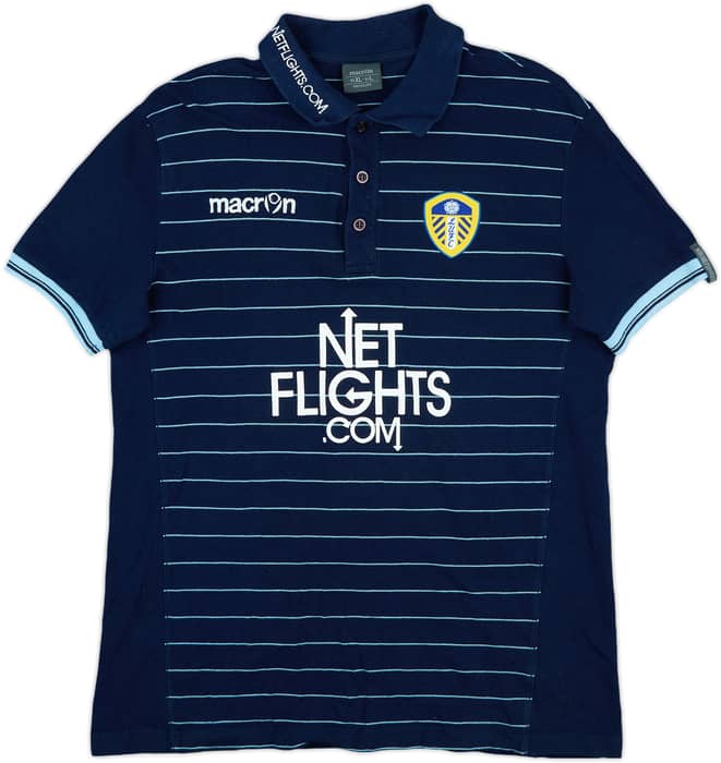2009-10 Leeds United Macron Polo Shirt - 7/10 - (L)