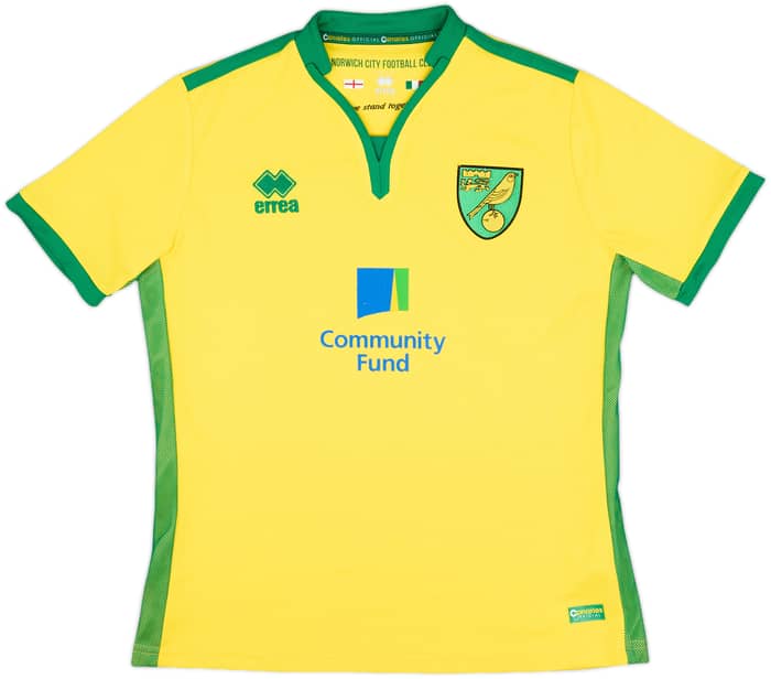 2016-17 Norwich Home Shirt - 6/10 - (Women's L)