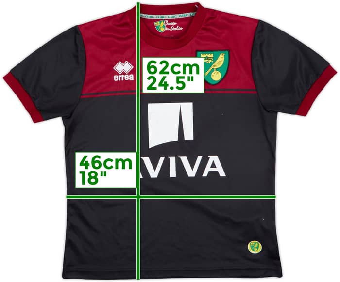 2014-15 Norwich Away Shirt - 7/10 - (S)