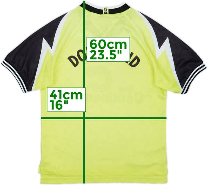 1995-96 Borussia Dortmund Home Shirt - 9/10 - (XL.Boys)