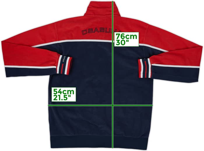 2000-01 Osasuna Astore Track Jacket - 7/10 - (L)