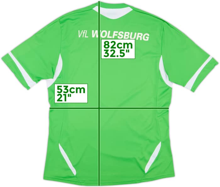 2011-12 Wolfsburg Home Shirt - 6/10 - (L)