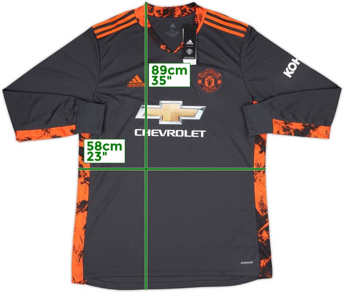 2020-21 Manchester United GK Shirt De Gea #1 (XL)
