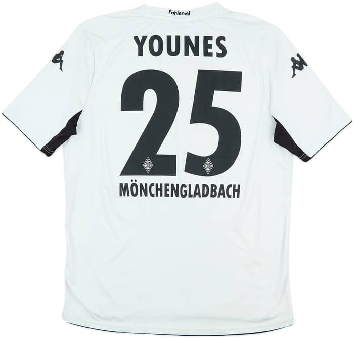2014-15 Borussia Monchengladbach Home Shirt Younes #25 - 6/10 - (L)
