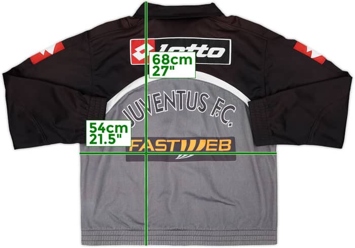2001-02 Juventus Lotto Track Jacket - 8/10 - (M)