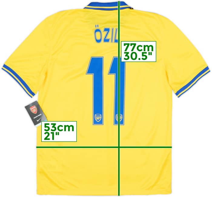2013-14 Arsenal Away Shirt Ozil #11 (M)