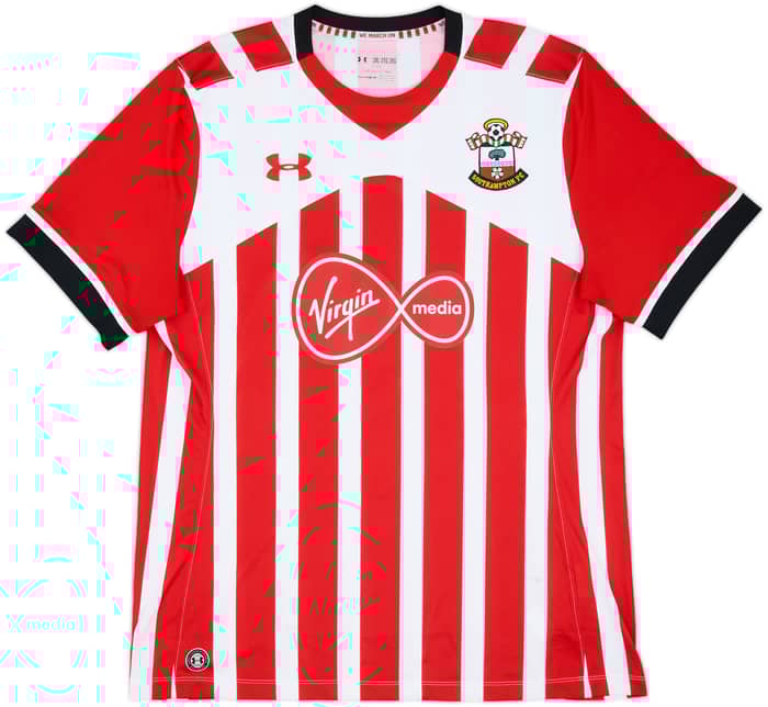 2016-17 Southampton Home Shirt Virgil #17 - 8/10 - (XXL)