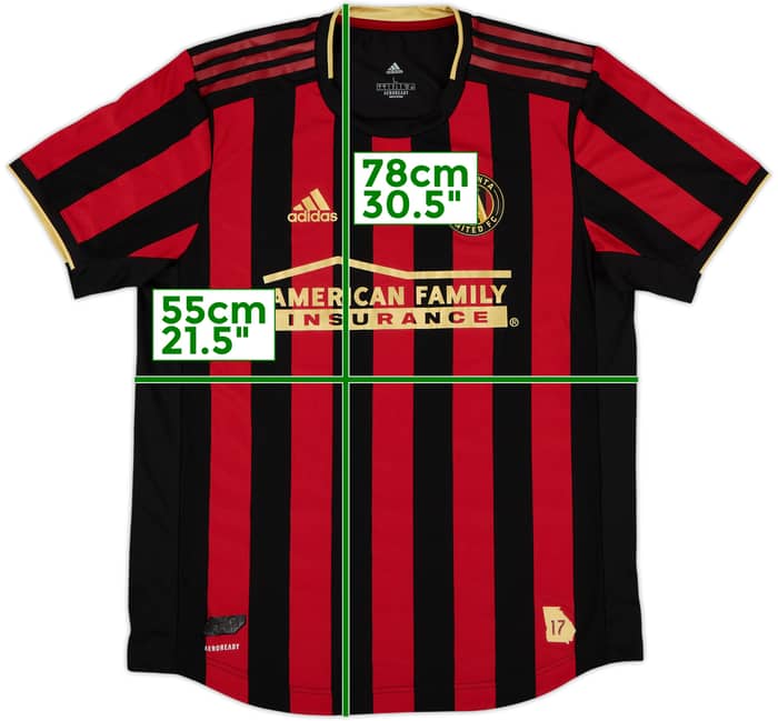 2019-20 Atlanta United Authentic Home Shirt - 10/10 - (L)