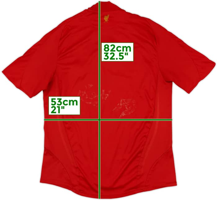 2008-10 Liverpool Home Shirt - 4/10 - (L)