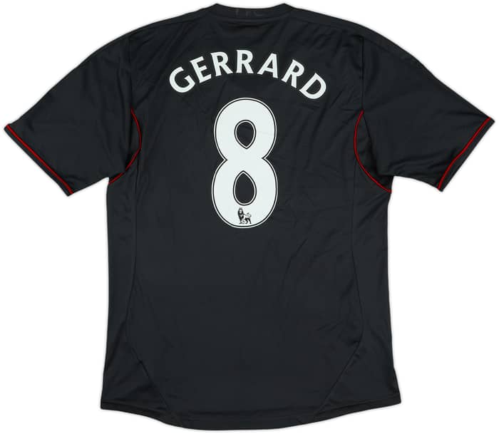2011-12 Liverpool Away Shirt Gerrard #8 - 6/10 - (M)