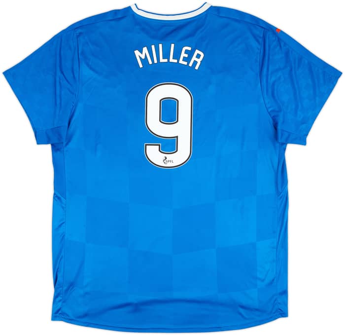 2016-18 Rangers Home Shirt Miller #9 - 6/10 - (3XL)