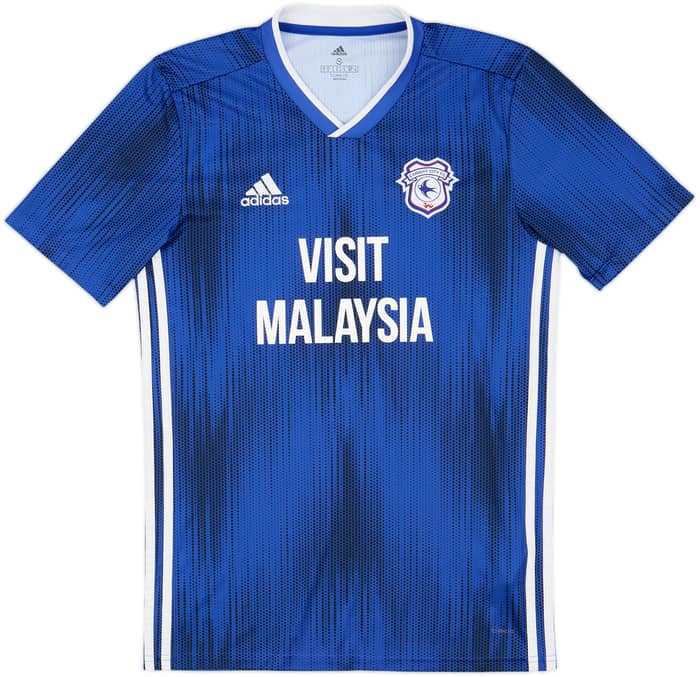 2019-20 Cardiff City Home Shirt - 8/10 - (S)