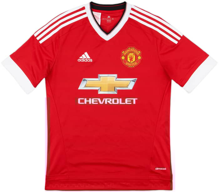 2015-16 Manchester United Home Shirt Rooney #10 - 8/10 - (XL.Boys)