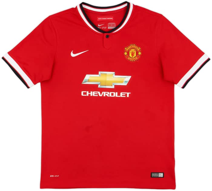 2014-15 Manchester United Home Shirt Rooney #10 - 7/10 - (XL.Boys)