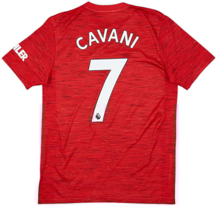 2020-21 Manchester United Home Shirt Cavani #7 - 6/10 - (M)