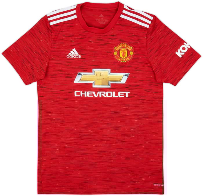 2020-21 Manchester United Home Shirt Cavani #7 - 6/10 - (M)