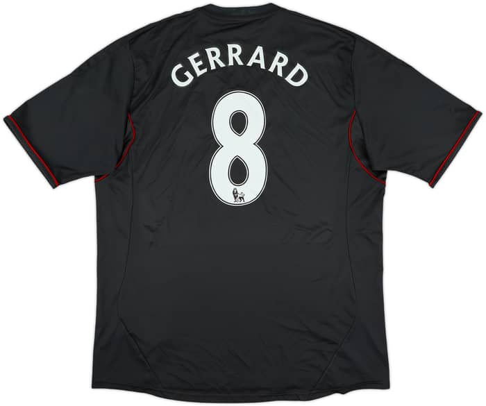 2011-12 Liverpool Away Shirt Gerrard #8 - 7/10 - (XL)
