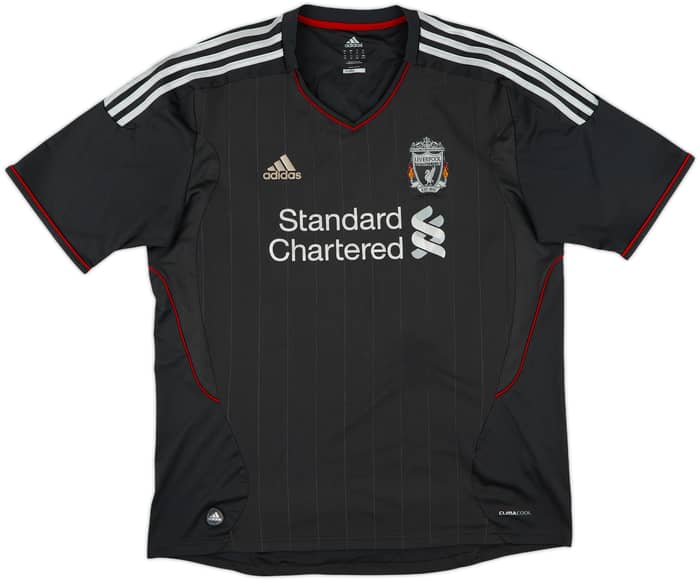 2011-12 Liverpool Away Shirt Gerrard #8 - 7/10 - (XL)