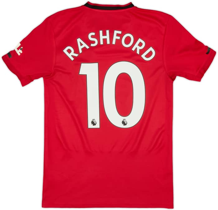 2019-20 Manchester United Home Shirt Rashford #10 - 5/10 - (S)