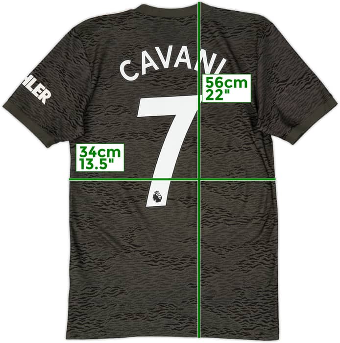 2020-21 Manchester United Away Shirt Cavani #7 - 9/10 - (XS)