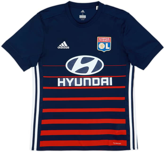 2017-18 Lyon Away Shirt Memphis #11 - 10/10 - (S)