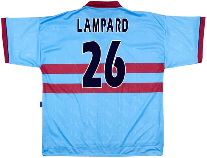 1995-97 West Ham Centenary Away Shirt Lampard #26 - 7/10 - (XL)