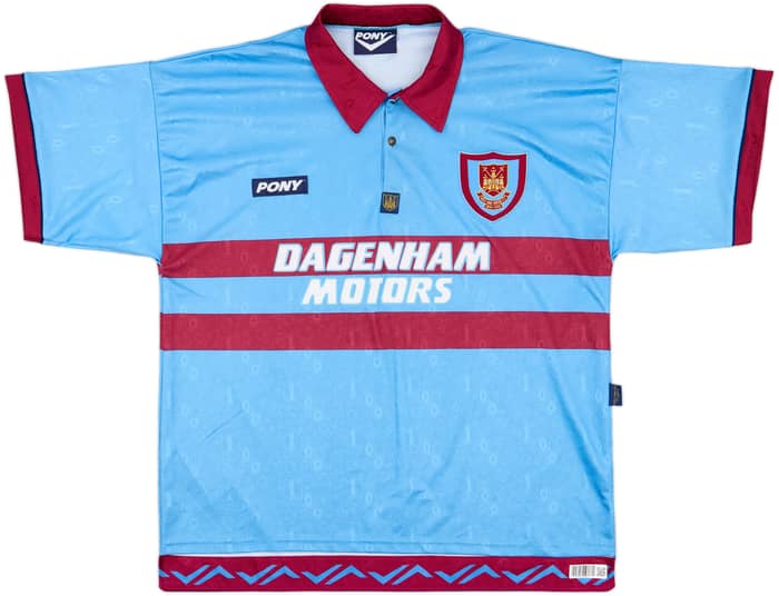 1995-97 West Ham Centenary Away Shirt Lampard #26 - 7/10 - (XL)
