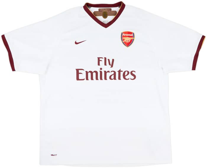 2007-08 Arsenal Away Shirt Fabregas #4 - 7/10 - (XXL)