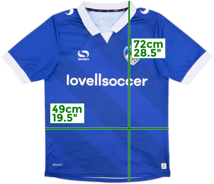 2018-19 Oldham Home Shirt - 8/10 - (M)