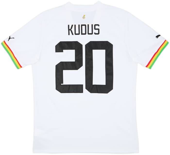 2022-23 Ghana Home Shirt Kudus #20 - 8/10 - (M)