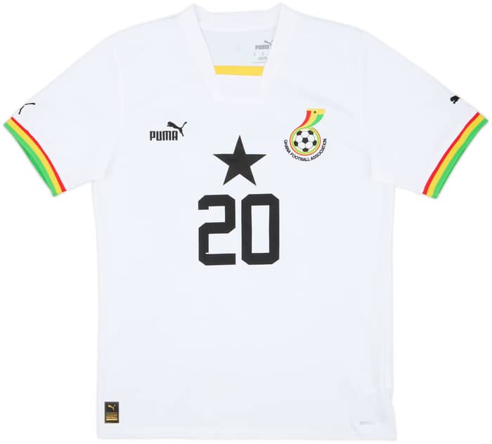 2022-23 Ghana Home Shirt Kudus #20 - 8/10 - (M)