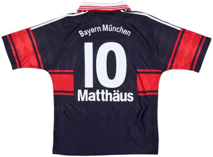 1997-99 Bayern Munich Home Shirt Matthaus #10 - 8/10 - (XL.Boys)
