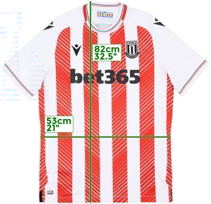 2022-23 Stoke City Home Shirt - 8/10 - (XL)
