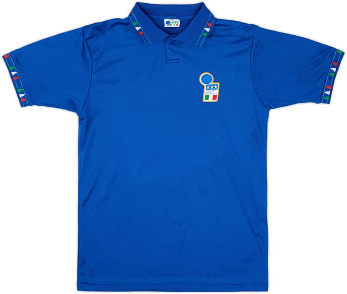 1994 Italy Home Shirt #4 - 8/10 - (L)