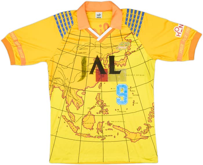 1992-93 Shimizu S-Pulse Home Shirt #9 - 5/10 - (L)