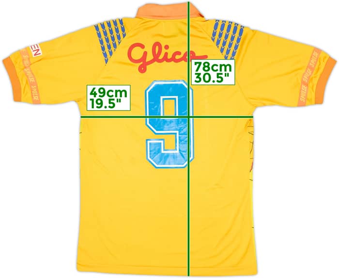 1992-93 Shimizu S-Pulse Home Shirt #9 - 5/10 - (L)