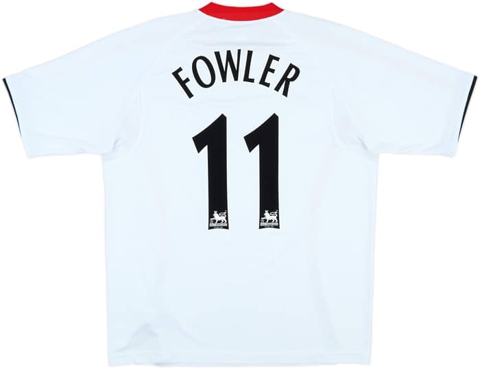 2005-06 Liverpool Away Shirt Fowler #11 - 8/10 - (L)