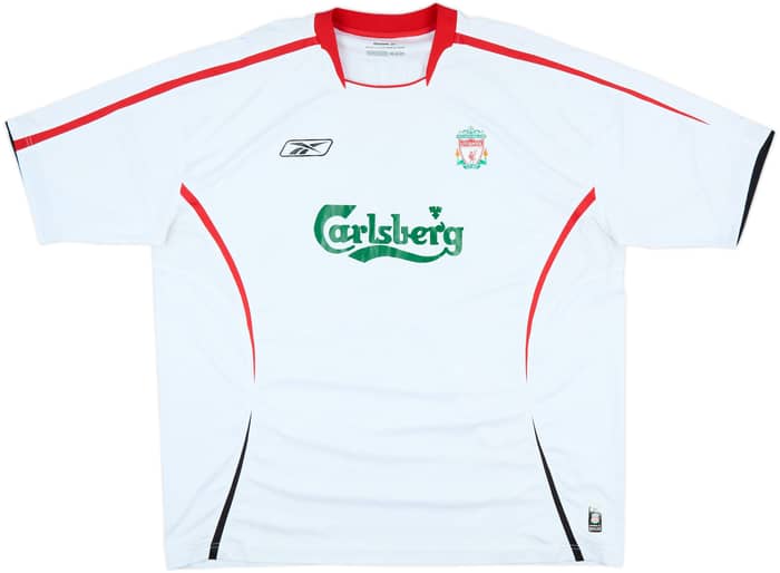 2005-06 Liverpool Away Shirt Fowler #11 - 9/10 - (XXL)