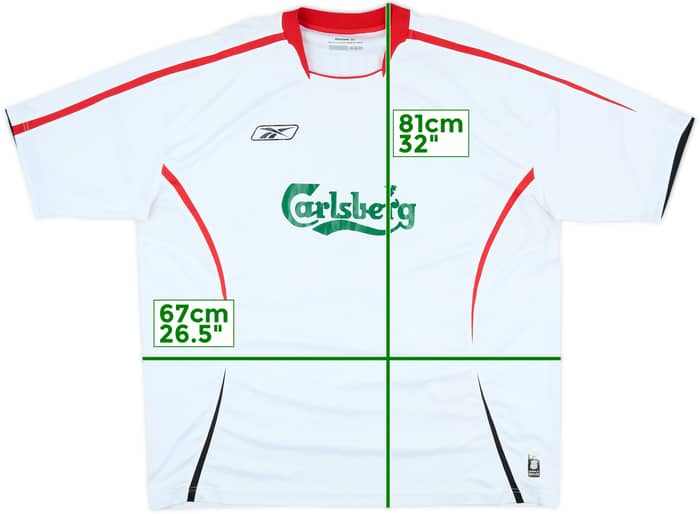 2005-06 Liverpool Away Shirt Fowler #11 - 9/10 - (XXL)