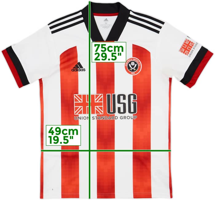 2020-21 Sheffield United Home Shirt - 8/10 - (M)
