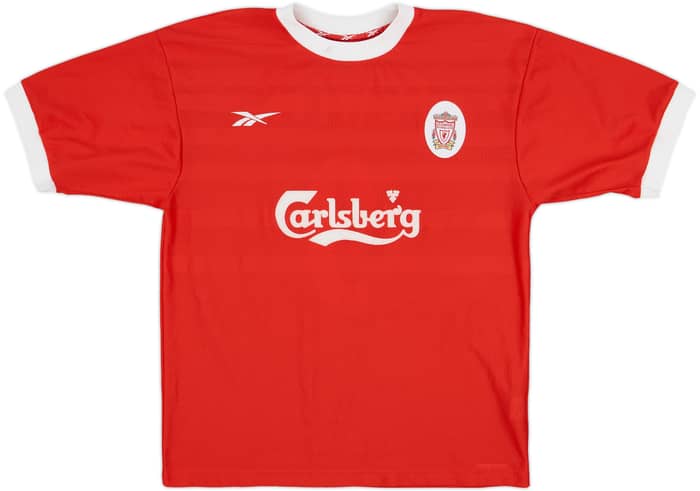 1998-00 Liverpool Home Shirt Fowler #9 - 7/10 - (L)
