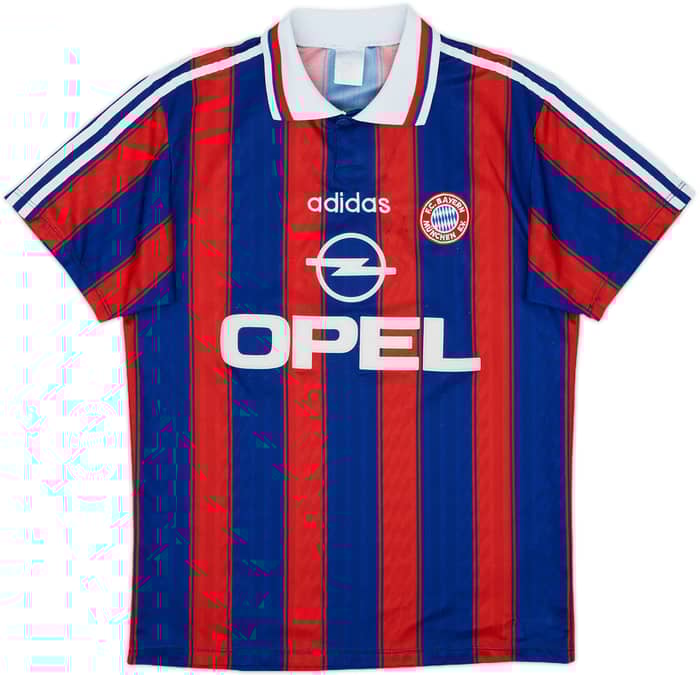 1995-97 Bayern Munich Home Shirt Scholl #7 - 7/10 - (XL.Boys)